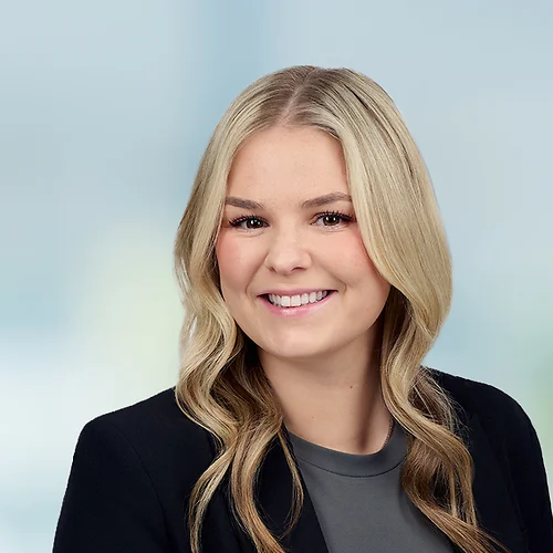 A photo of attorney Stephanie White against a softly blurred office background